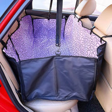 Load image into Gallery viewer, Pet carriers Oxford Fabric Paw pattern Car Pet Seat Cover Dog Car Back Seat Carrier Waterproof Pet Mat Hammock Cushion Protector